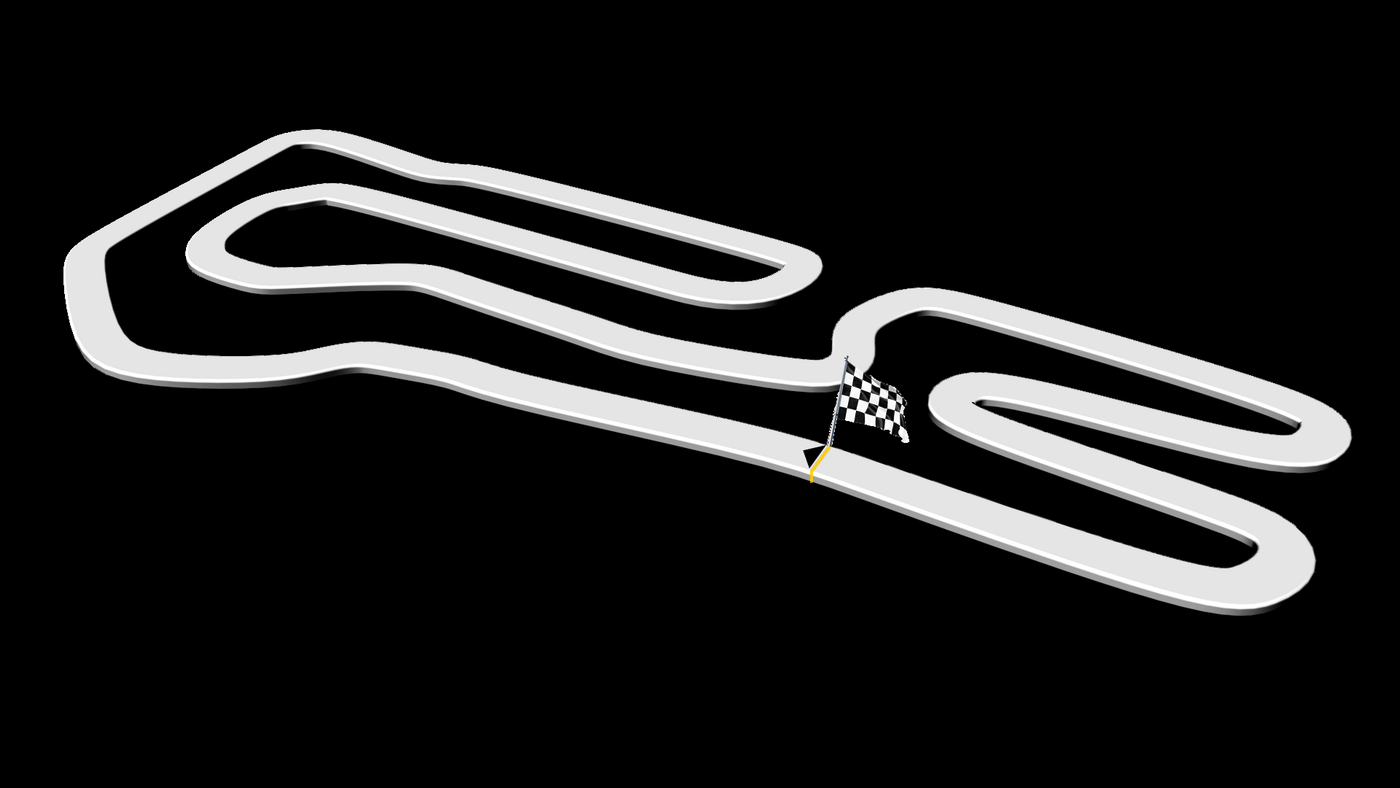 Official South Garda Karting track layout